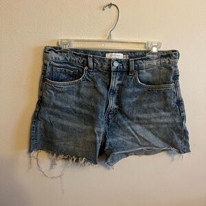 & other stories denim shorts